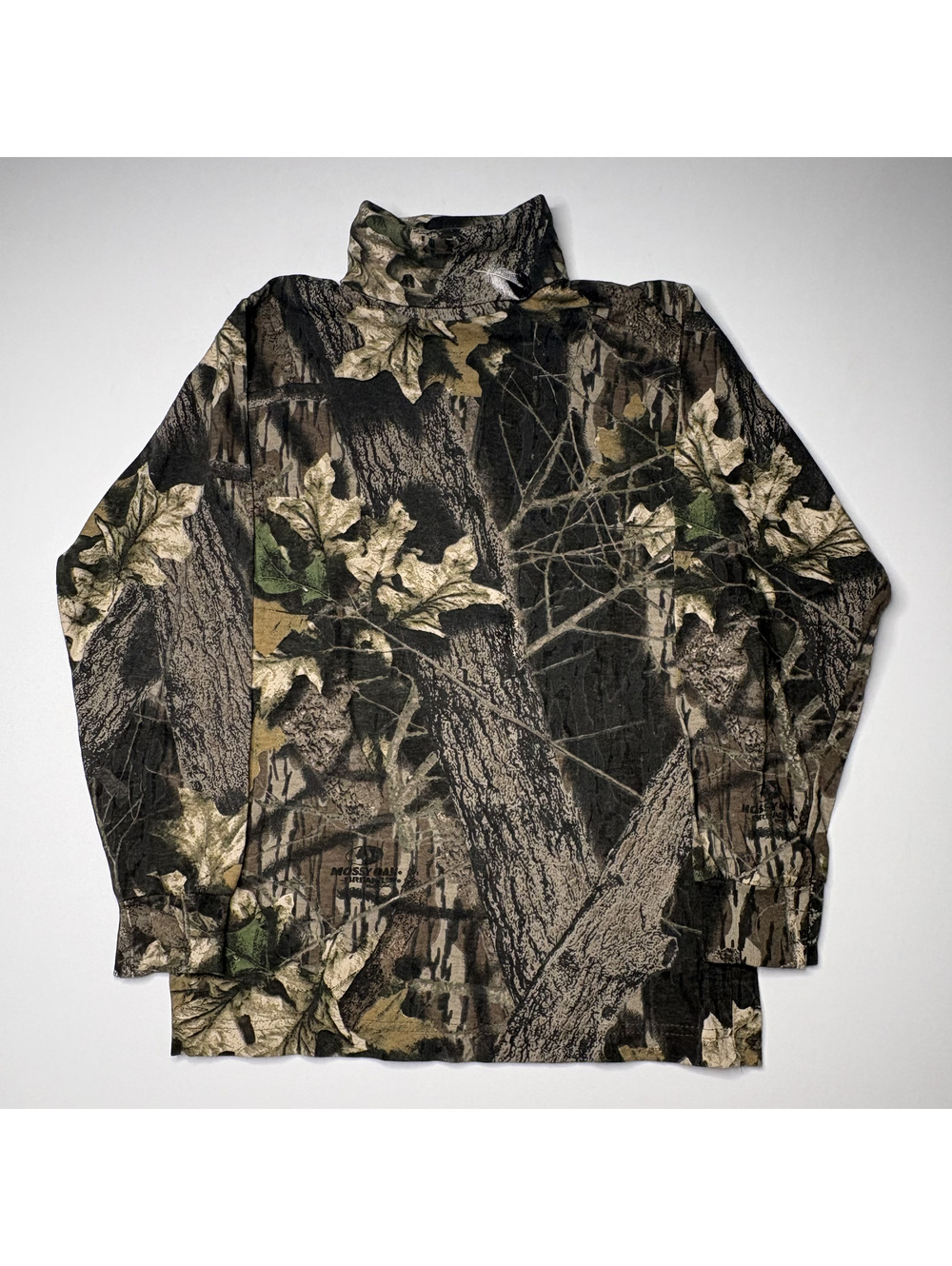Mossy Oak Break Up Camo Long Sleeve T Shirt USA Made Large